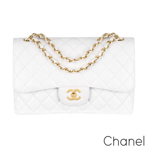 chanel white jumbo|Chanel jumbo price.